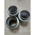 exhaust system titanium flex bellow joint pipe